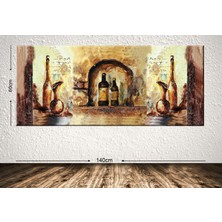 Tablo center Dev Boyut Dekoratif Kanvas Tablo - 60x140cm