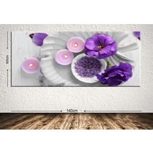 Tablo center Dev Boyut Dekoratif Kanvas Tablo - 60x140cm