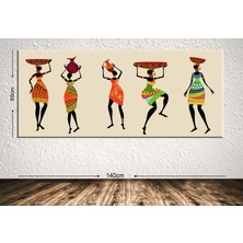 Tablo center Dev Boyut Dekoratif Kanvas Tablo - 60x140cm