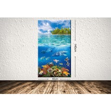 Tablo center Dev Boyut Manzara Kanvas Tablo - 60x140cm