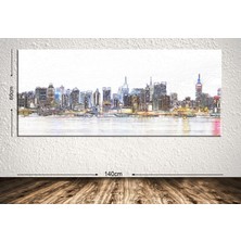 Tablo center Dev Boyut Manzara Kanvas Tablo - 60x140cm