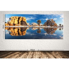 Tablo center Dev Boyut Manzara Kanvas Tablo - 60x140cm