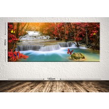 Tablo center Dev Boyut Manzara Kanvas Tablo - 60x140cm