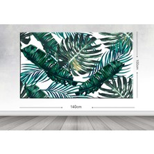 Tablo center Dev Boyut Çiçek Kanvas Tablo - 100x140cm