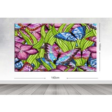Tablo center Dev Boyut Çiçek Kanvas Tablo - 100x140cm