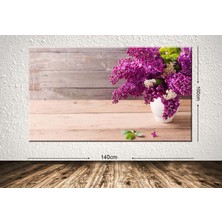 Tablo center Dev Boyut Çiçek Kanvas Tablo - 100x140cm