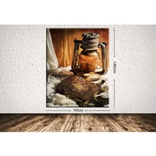 Tablo center Dev Boyut Dekoratif Kanvas Tablo - 100x140cm