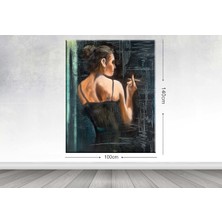 Tablo center Dev Boyut Dekoratif Kanvas Tablo - 100x140cm