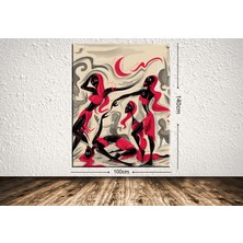 Tablo center Dev Boyut Dekoratif Kanvas Tablo - 100x140cm