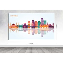 Tablo center Dev Boyut Dekoratif Kanvas Tablo - 100x140cm