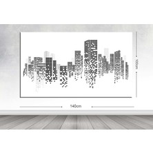 Tablo center Dev Boyut Dekoratif Kanvas Tablo - 100x140cm