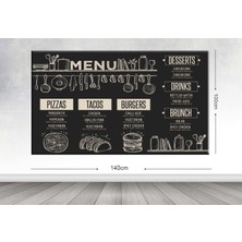 Tablo center Dev Boyut Dekoratif Kanvas Tablo - 100x140cm