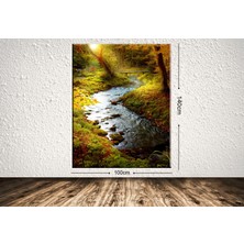 Tablo center Dev Boyut Manzara Kanvas Tablo - 100x140cm