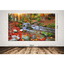 Tablo center Dev Boyut Manzara Kanvas Tablo - 100x140cm