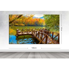 Tablo center Dev Boyut Manzara Kanvas Tablo - 100x140cm