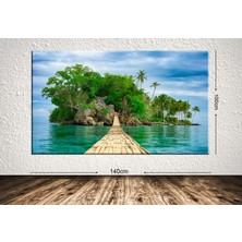 Tablo center Dev Boyut Manzara Kanvas Tablo - 100x140cm