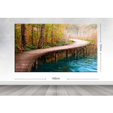 Tablo center Dev Boyut Manzara Kanvas Tablo - 100x140cm