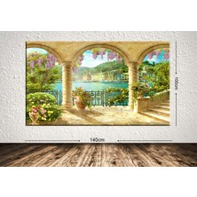 Tablo center Dev Boyut Manzara Kanvas Tablo - 100x140cm