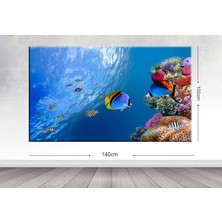 Tablo center Dev Boyut Manzara Kanvas Tablo - 100x140cm