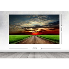 Tablo center Dev Boyut Manzara Kanvas Tablo - 100x140cm