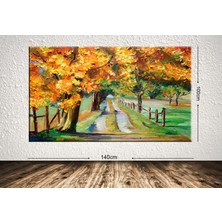 Tablo center Dev Boyut Manzara Kanvas Tablo - 100x140cm