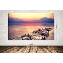 Tablo center Dev Boyut Manzara Kanvas Tablo - 100x140cm