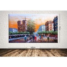 Tablo center Dev Boyut Manzara Kanvas Tablo - 100x140cm