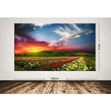 Tablo center Dev Boyut Manzara Kanvas Tablo - 100x140cm