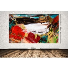 Tablo center Dev Boyut Soyut Kanvas Tablo - 100x140cm