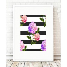 Tablo center Beyaz Çerçeveli Tablo - 24x29cm