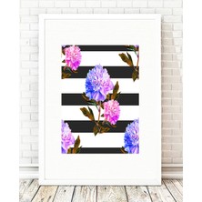 Tablo center Beyaz Çerçeveli Tablo - 24x29cm