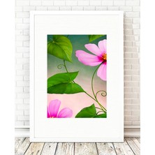 Tablo center Beyaz Çerçeveli Tablo - 24x29cm