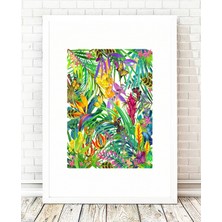 Tablo center Beyaz Çerçeveli Tablo - 24x29cm