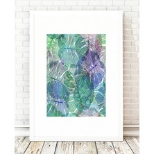 Tablo center Beyaz Çerçeveli Tablo - 24x29cm