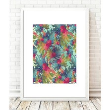 Tablo center Beyaz Çerçeveli Tablo - 24x29cm