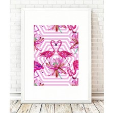 Tablo center Beyaz Çerçeveli Tablo - 24x29cm