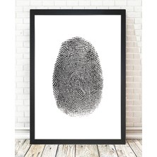 Tablo center Siyah Çerçeveli Tablo - 24x29cm