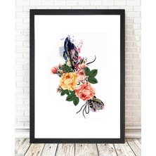 Tablo center Siyah Çerçeveli Tablo - 24x29cm