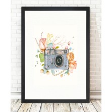 Tablo center Siyah Çerçeveli Tablo - 24x29cm