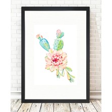 Tablo center Siyah Çerçeveli Tablo - 24x29cm