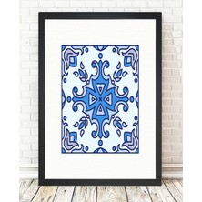 Tablo center Siyah Çerçeveli Tablo - 24x29cm