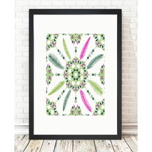 Tablo center Siyah Çerçeveli Tablo - 24x29cm