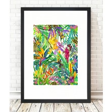 Tablo center Siyah Çerçeveli Tablo - 24x29cm