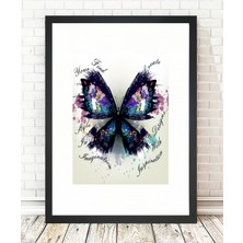 Tablo center Siyah Çerçeveli Tablo - 24x29cm