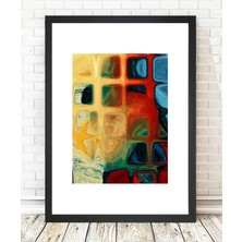 Tablo center Siyah Çerçeveli Tablo - 24x29cm