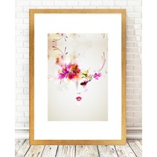 Tablo center Altın Varak Çerçeveli Tablo - 24x29cm