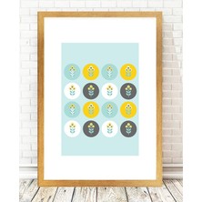 Tablo center Altın Varak Çerçeveli Tablo - 24x29cm