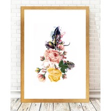 Tablo center Altın Varak Çerçeveli Tablo - 24x29cm