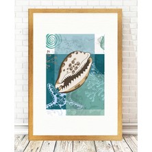 Tablo center Altın Varak Çerçeveli Tablo - 24x29cm