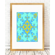 Tablo center Altın Varak Çerçeveli Tablo - 24x29cm